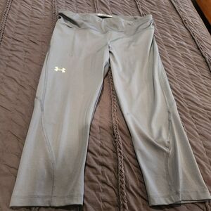 Under Armour Light Gray Performance Leggings